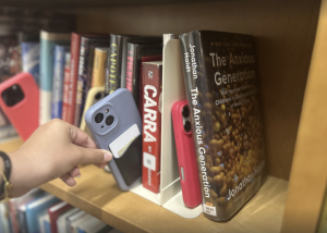 In the Anxious Generation by Jonathan Haidt, technology interfering with students' everyday lives is a theme that is discussed and analyzed.
